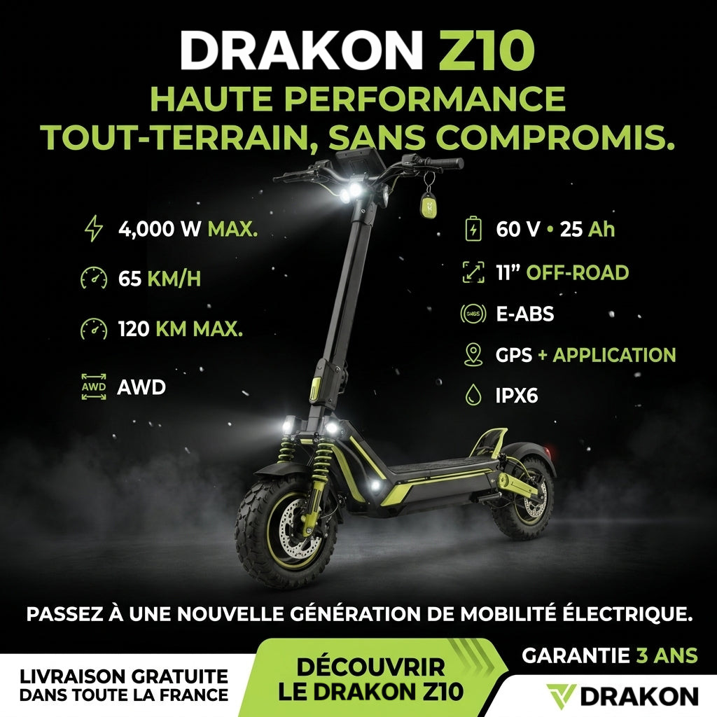 DRAKON Z10 2x2 connectée via une application. - détail 11